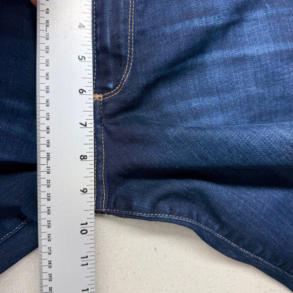Lucky Brand Sweet Straight Jeans Womens 12/31 Twilight Blue Dark Wash Stretch - Picture 12 of 13